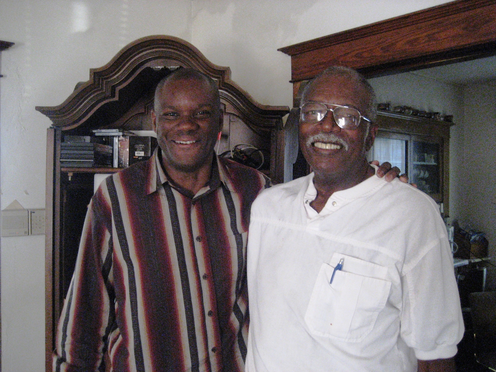 Dad and Ron in Rock Island